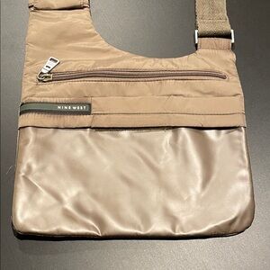 Nine West Messenger Bag in Taupe
